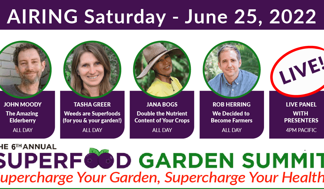 Superfood Garden Summit finale with Dr. Bogs!